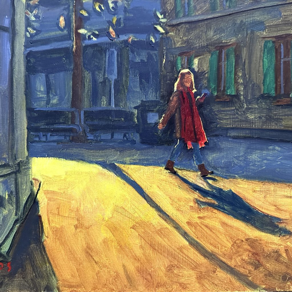 ©Peter Stalder, écharpe rouge