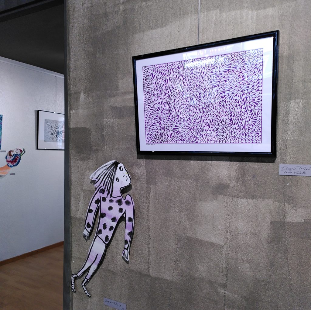 Galerie Le Bunker : Talents émergents 2023 Lepapierdanse et Sébastien R